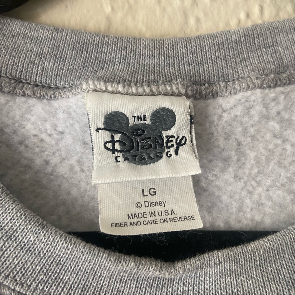 Vintage Disney Mickey Mouse Crewneck Sweater in grey size large - Picture 4 of 13
